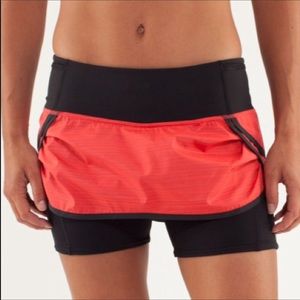 Lululemon run skirt size 6